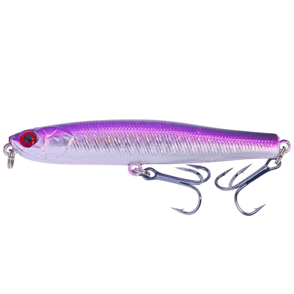 Señuelo Micro Walker: señuelo de acción multicapa que se hunde en forma de lápiz y pececillo para pescar truchas y peces pequeños