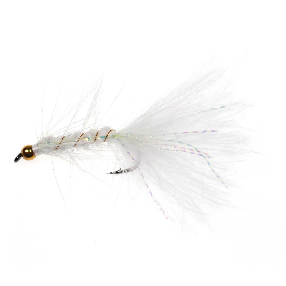 Ninfas de pesca con mosca atadas con Wooly Bugger para trucha lubina