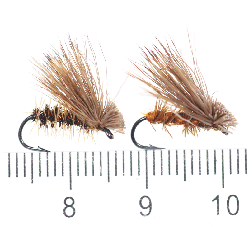 Caddis Fly: la combinación perfecta de pelo de ciervo natural y anzuelos de acero con alto contenido de carbono