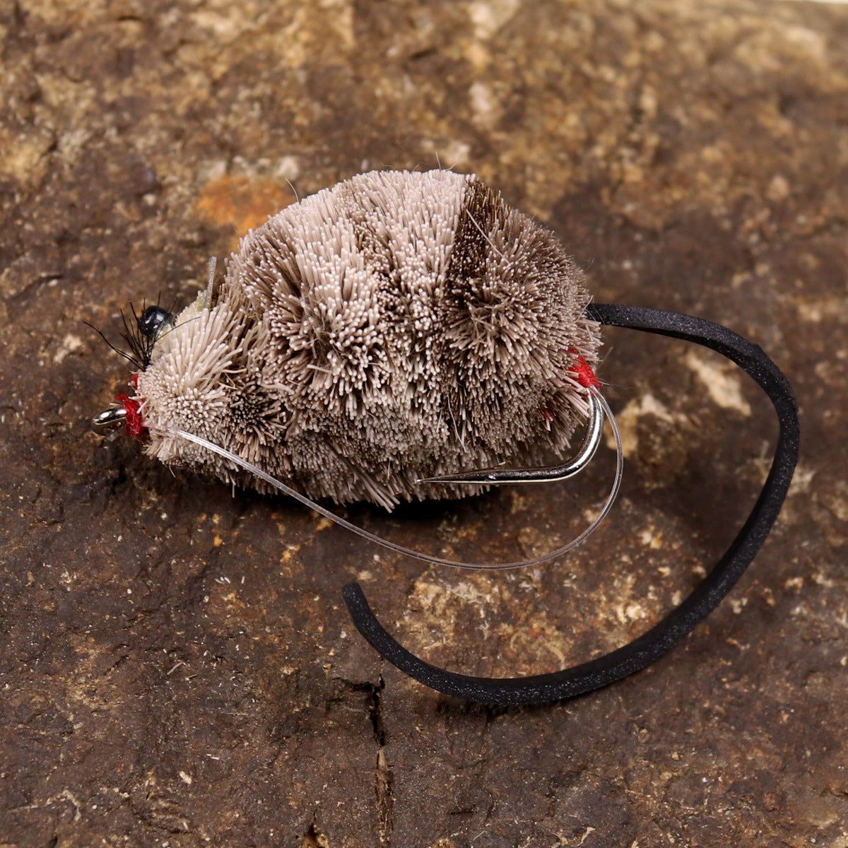 Floating Deer Hair Mouse Fly – The Ultimate Topwater Fly for Bass Predatory Fish