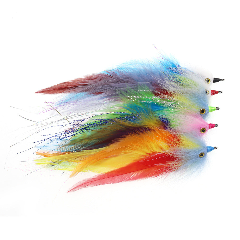 Tubu Fly Fishing Streamers For Big Trout Northern Pike-5colors