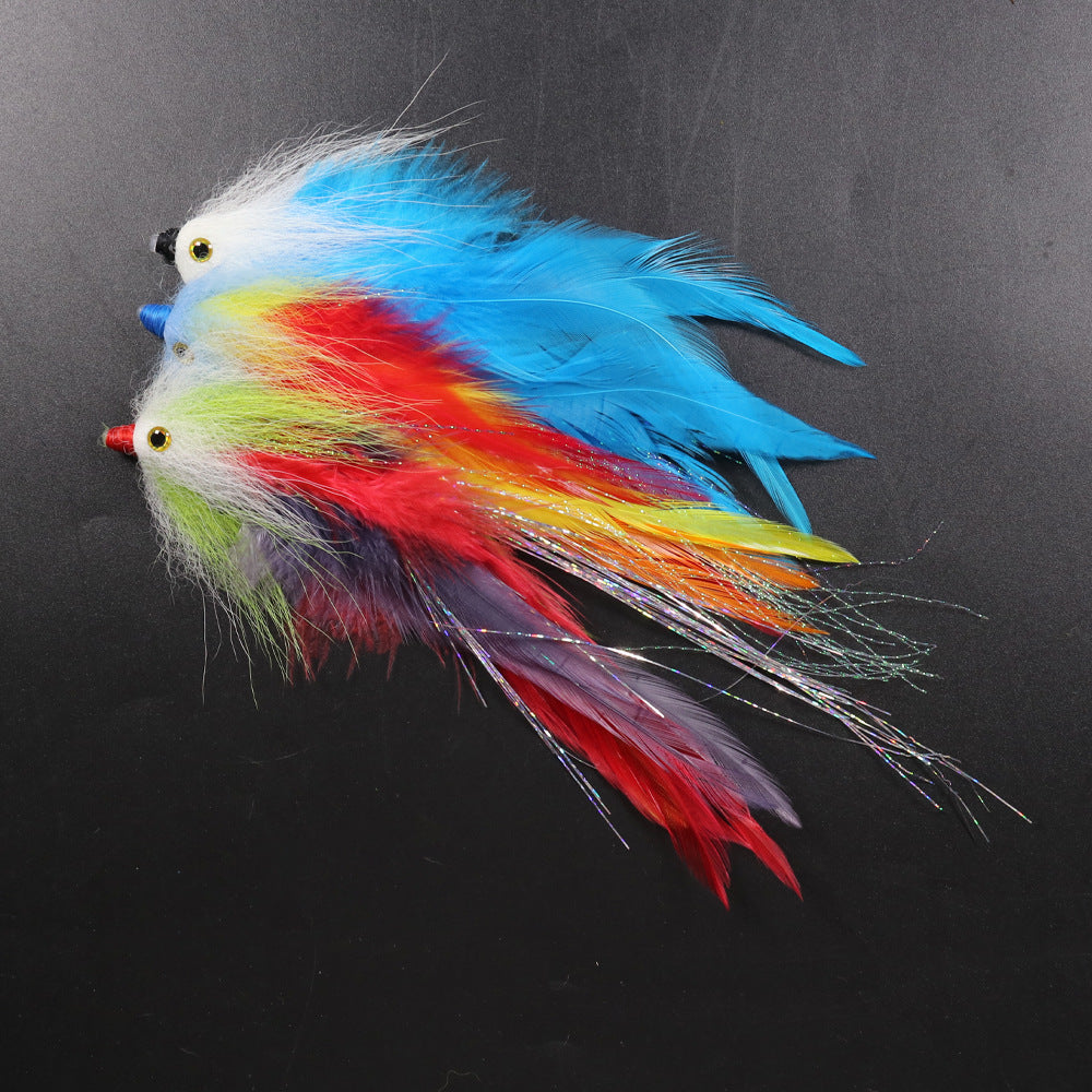 Tubu Fly Fishing Streamers For Big Trout Northern Pike-5colors