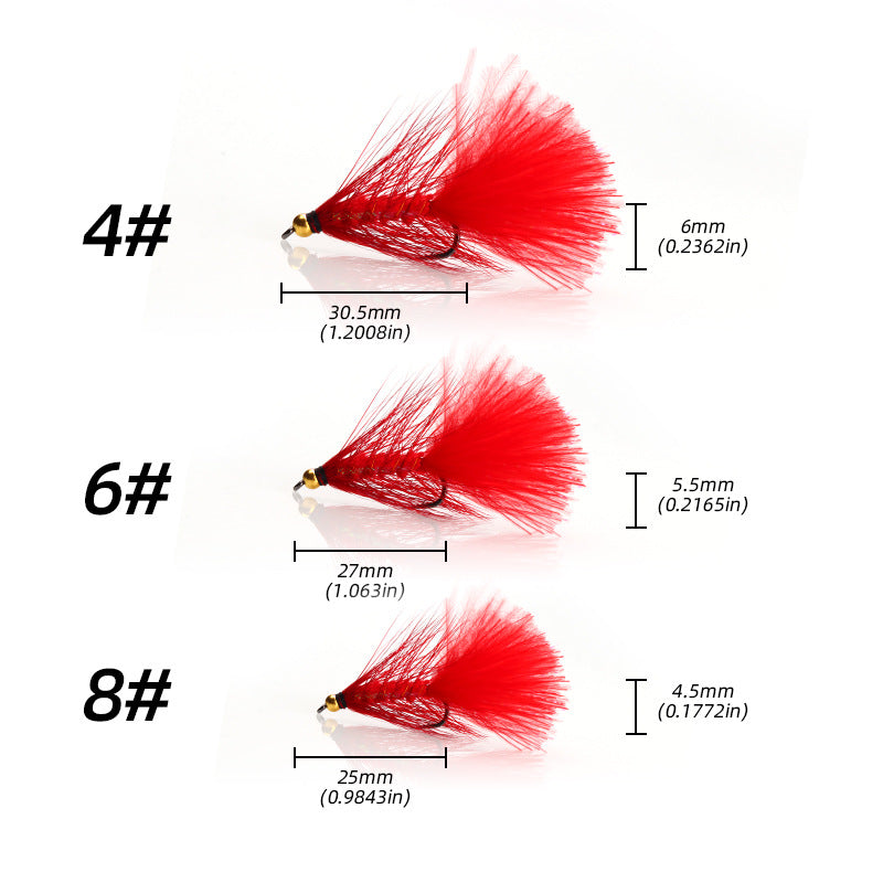 Wooly Bugger-Tied Fly Fishing Nymphs For Bass Trout