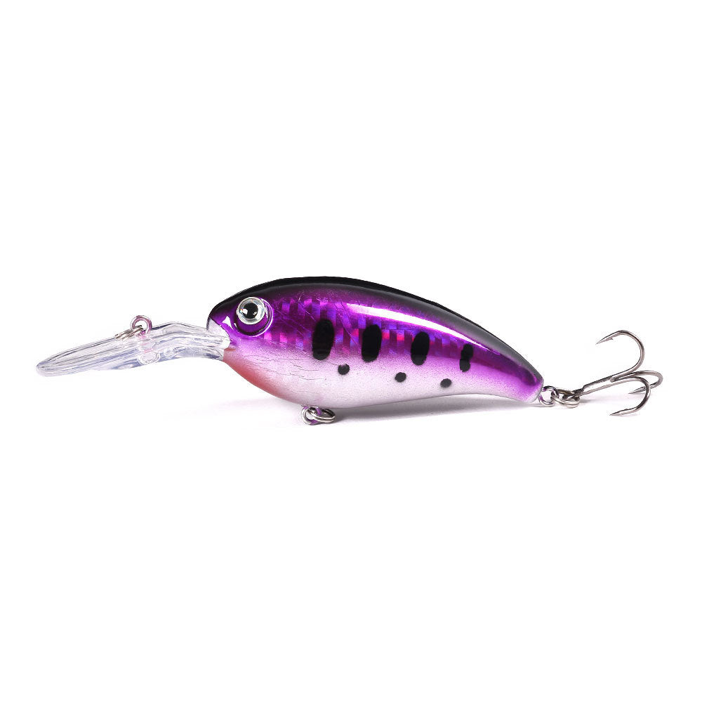 Crankbait flotante de 10 cm: señuelo de superficie de lance largo para pesca de lubina y lucio