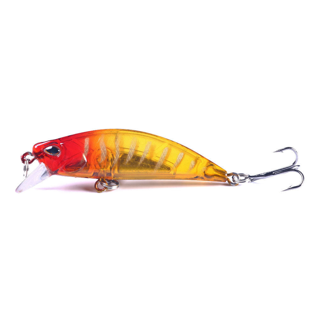 5g Glow-in-the-Dark Minnow Lure - Sinking Micro Crankbait for Trout and Panfish