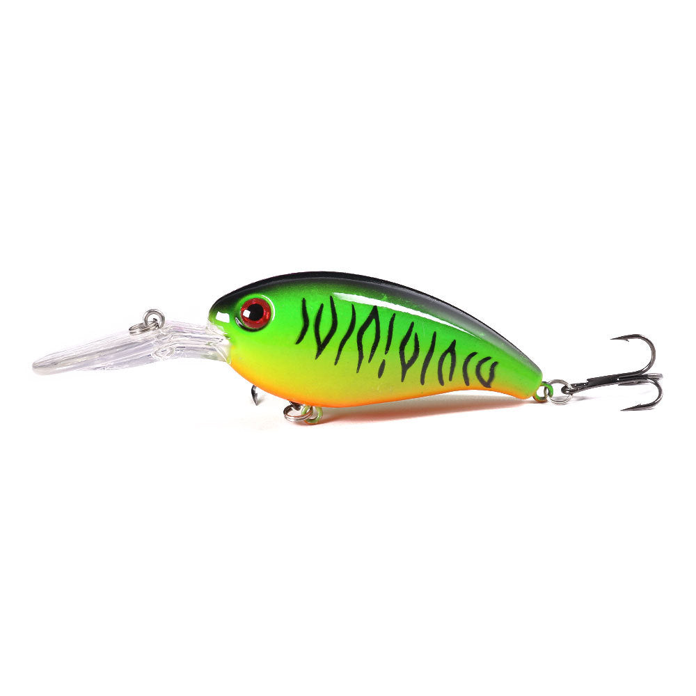 Crankbait flotante de 10 cm: señuelo de superficie de lance largo para pesca de lubina y lucio