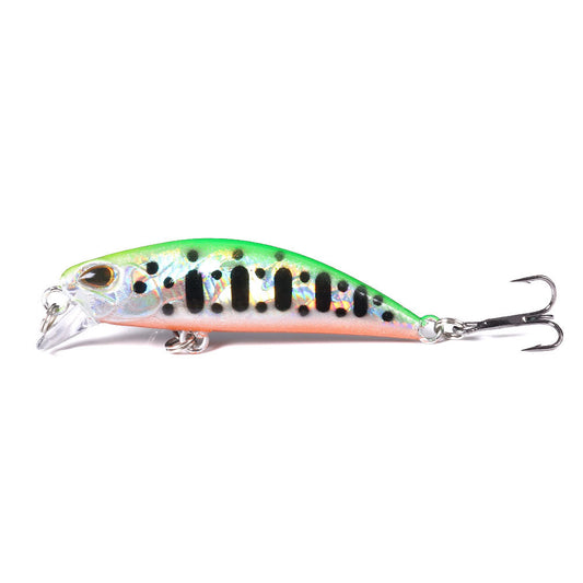 5g Glow-in-the-Dark Minnow Lure - Sinking Micro Crankbait for Trout and Panfish