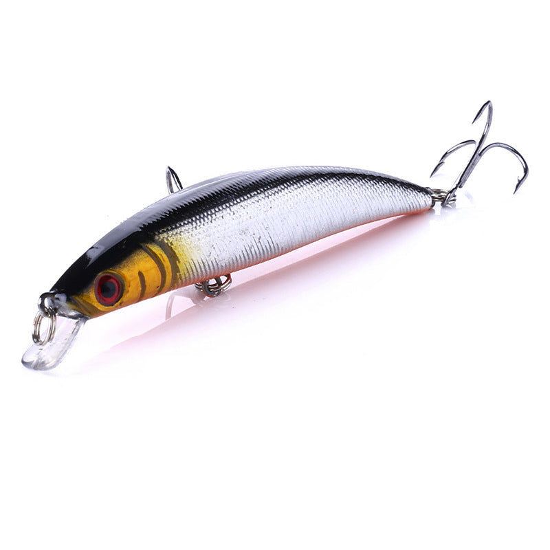 Señuelo flotante Minnow de 9 cm: crankbait de superficie para pesca de lubina, señuelos de pesca para agua dulce y salada