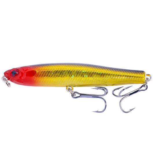 Micro Walker Lure - Sinking Minnow and Pencil Bait for Panfish and Trout Fishing, Multi-Layer Action Lure