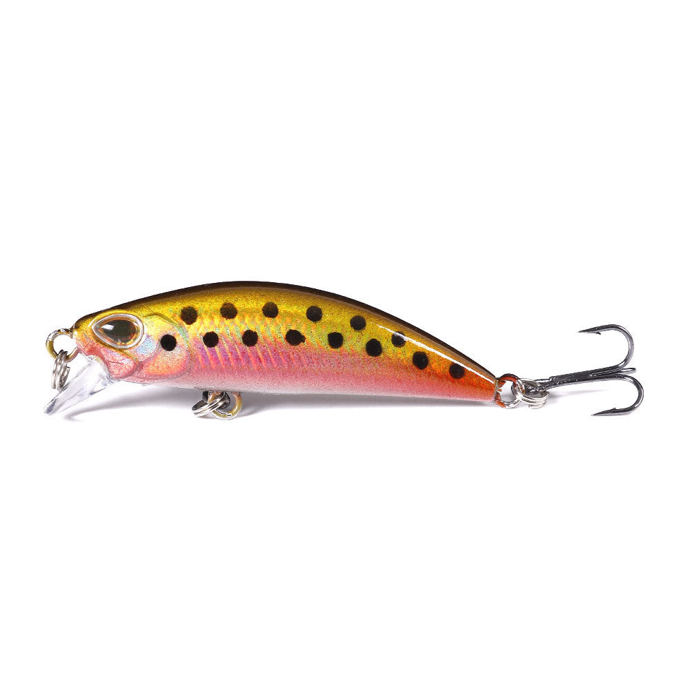 5g Glow-in-the-Dark Minnow Lure - Sinking Micro Crankbait for Trout and Panfish