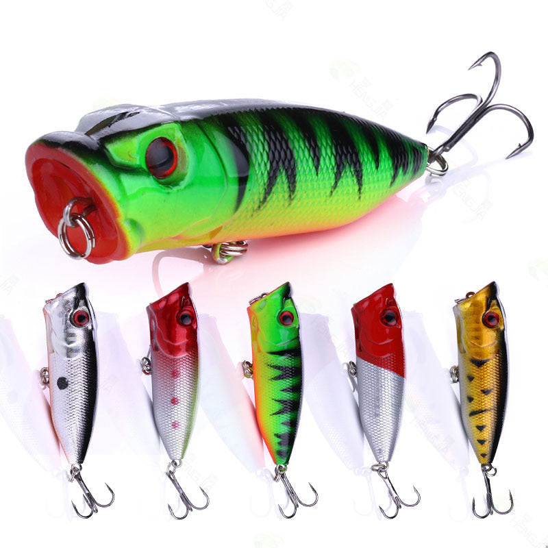 Topwater Popper Lure - Realistic Hard Bait for Freshwater Fishing, Bulk Wholesale Fishing Lures