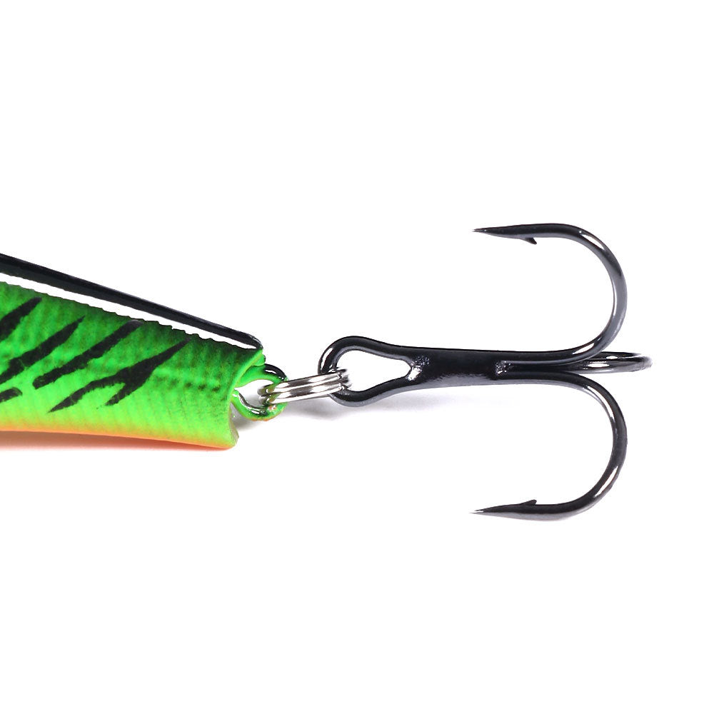 Full Water Column VIB Lure with Rattles - Multi-Layer Vibration Bait for Bass and Pike Fishing, Realistic Fish Design