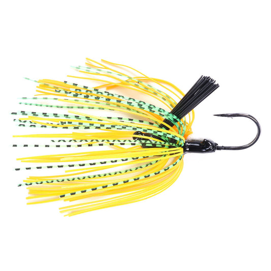 Jig Spinnerbait clásico: jig sin malezas para pescar lubina y lucio, señuelo giratorio duradero