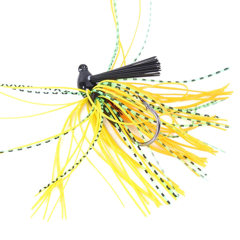 Classic Jig Spinnerbait - Weedless Jig for Bass and Pike Fishing, Durable Spinner Lure