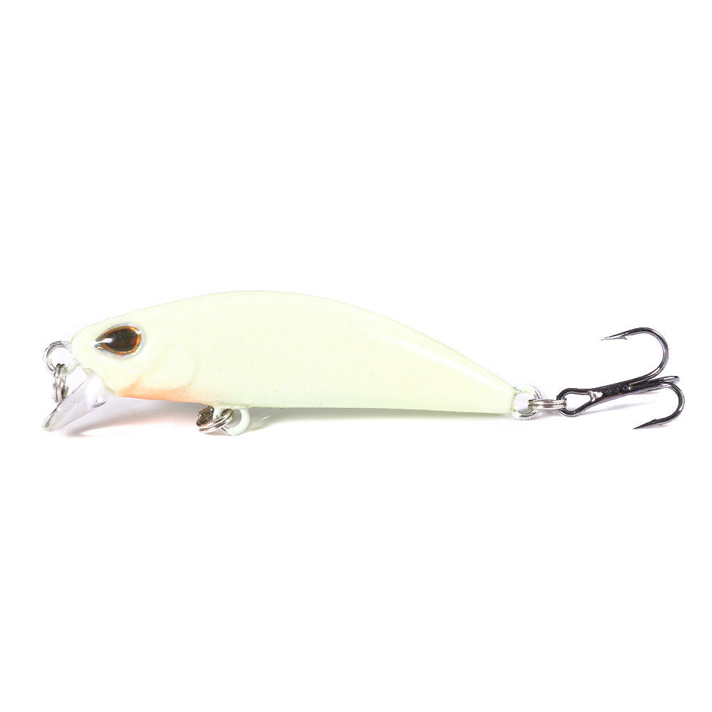 5g Glow-in-the-Dark Minnow Lure - Sinking Micro Crankbait for Trout and Panfish