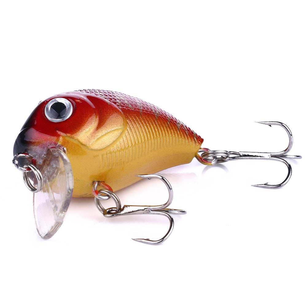 7g Floating Crankbait - Topwater Mini Fat Lure for Bass and Sea Bass Fishing