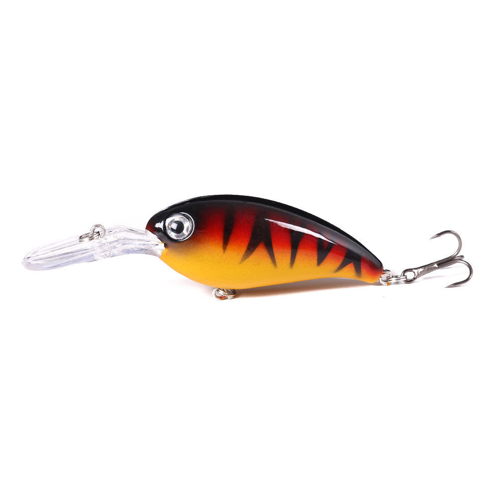 Crankbait flotante de 10 cm: señuelo de superficie de lance largo para pesca de lubina y lucio