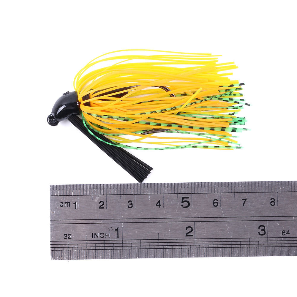 Classic Jig Spinnerbait - Weedless Jig for Bass and Pike Fishing, Durable Spinner Lure