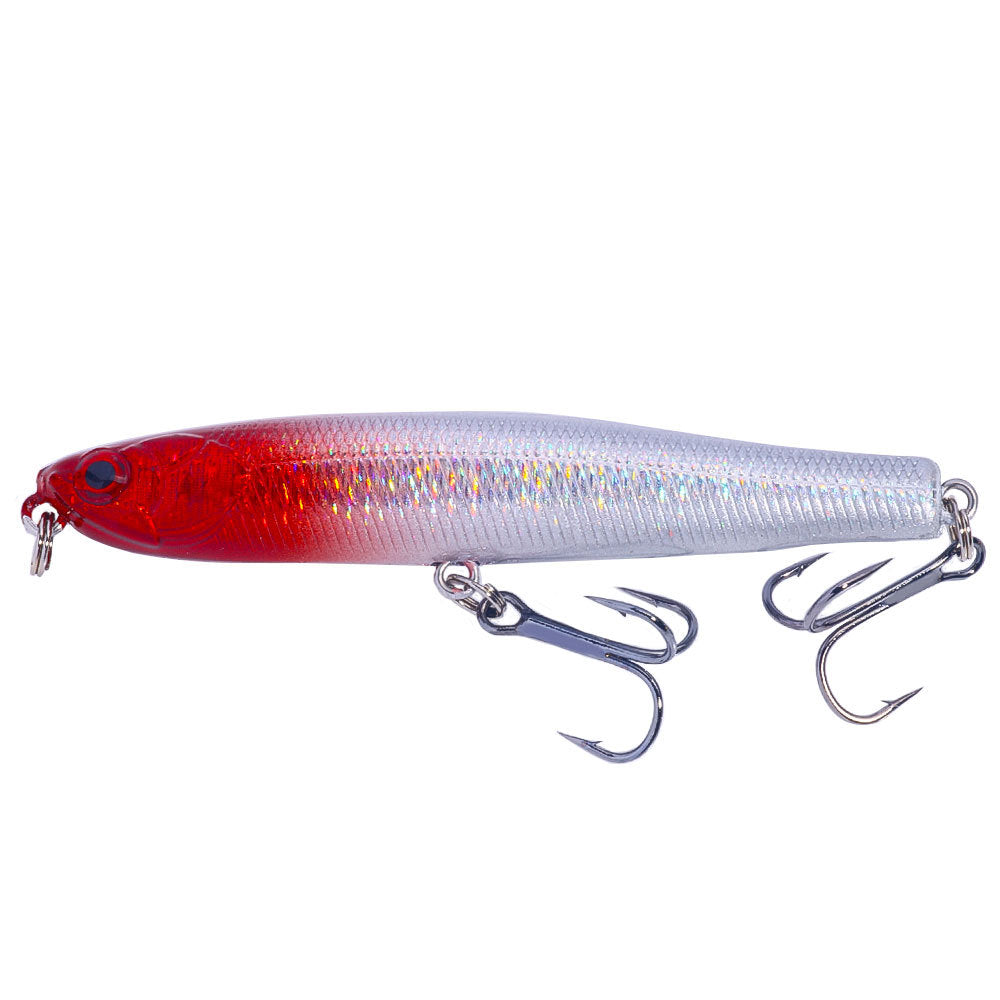 Micro Walker Lure - Sinking Minnow and Pencil Bait for Panfish and Trout Fishing, Multi-Layer Action Lure