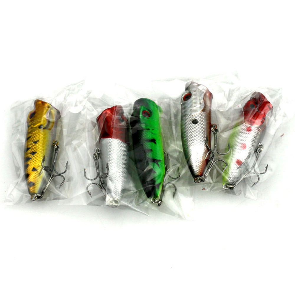 Topwater Popper Lure - Realistic Hard Bait for Freshwater Fishing, Bulk Wholesale Fishing Lures