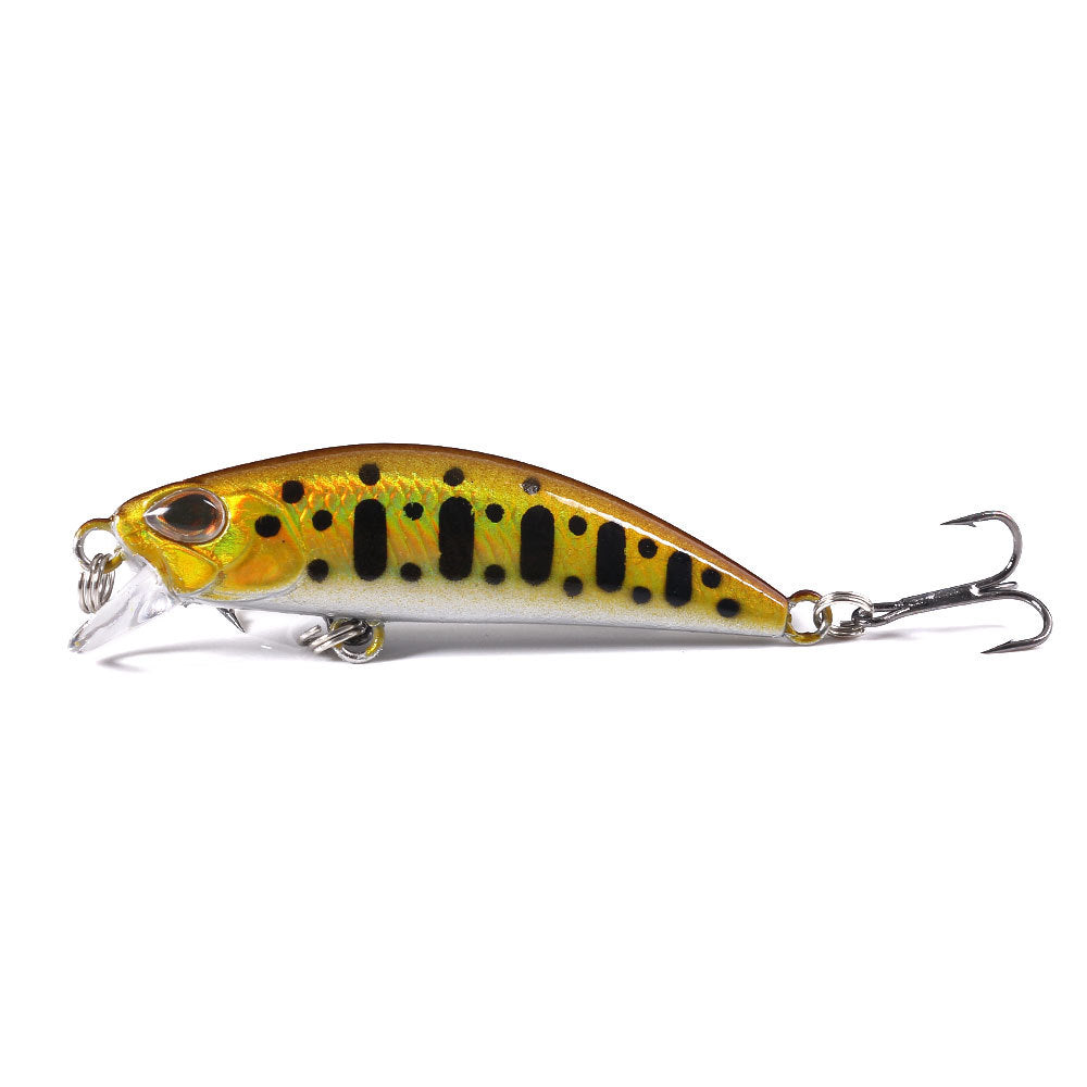 5g Glow-in-the-Dark Minnow Lure - Sinking Micro Crankbait for Trout and Panfish