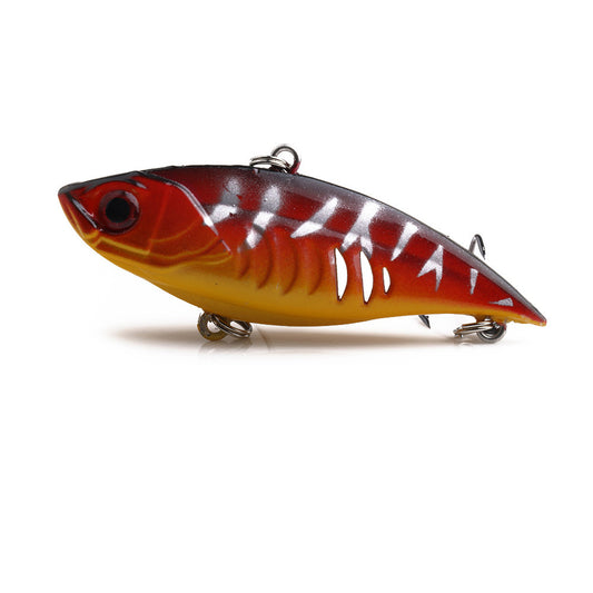 2.5Inch Vibration Lure - Sinking Noise Vib for Bass and Pike Fishing, Realistic Baitfish Design Blade