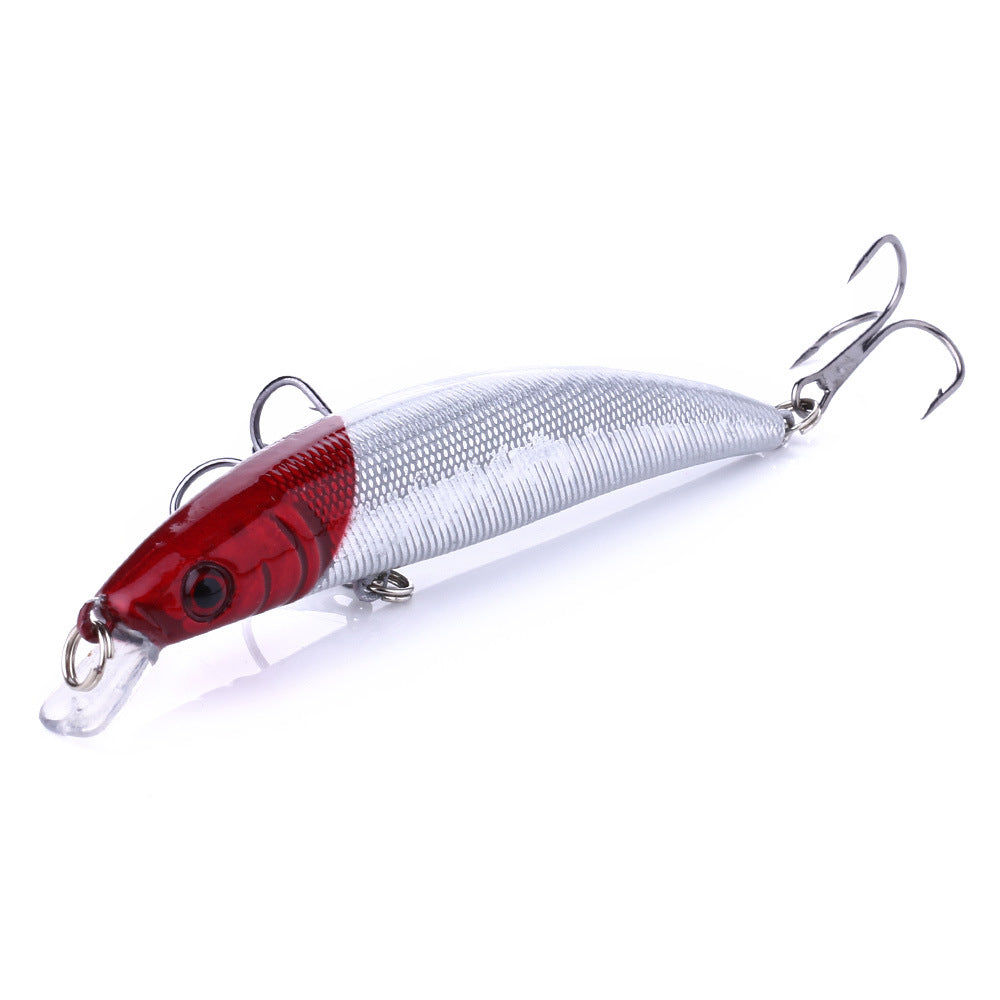 Señuelo flotante Minnow de 9 cm: crankbait de superficie para pesca de lubina, señuelos de pesca para agua dulce y salada