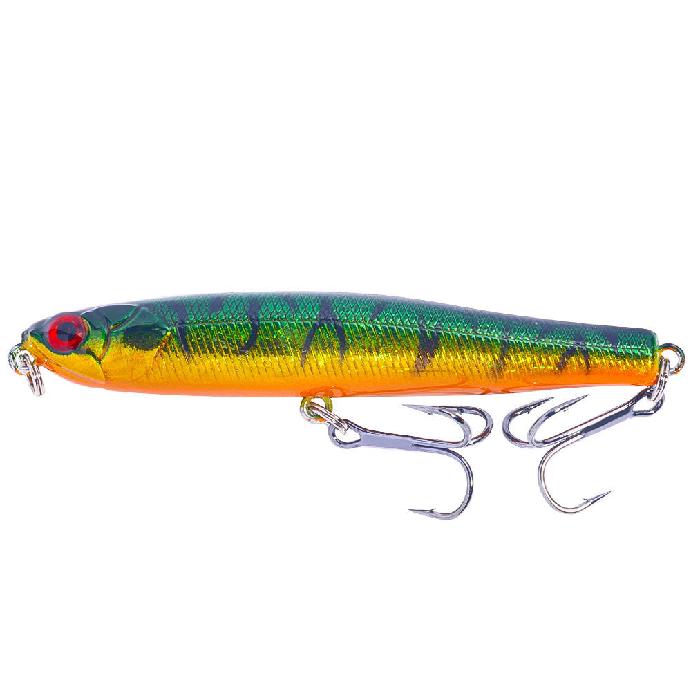 Micro Walker Lure - Sinking Minnow and Pencil Bait for Panfish and Trout Fishing, Multi-Layer Action Lure