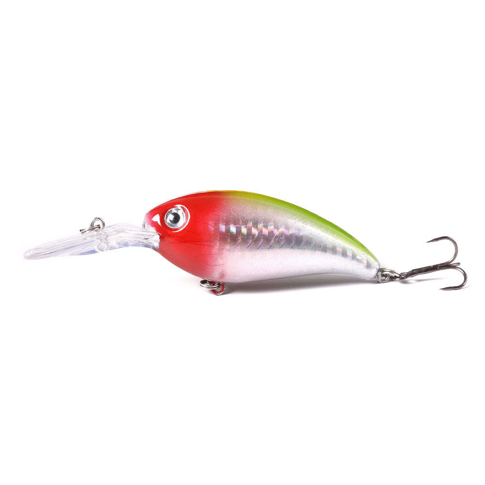 Crankbait flotante de 10 cm: señuelo de superficie de lance largo para pesca de lubina y lucio