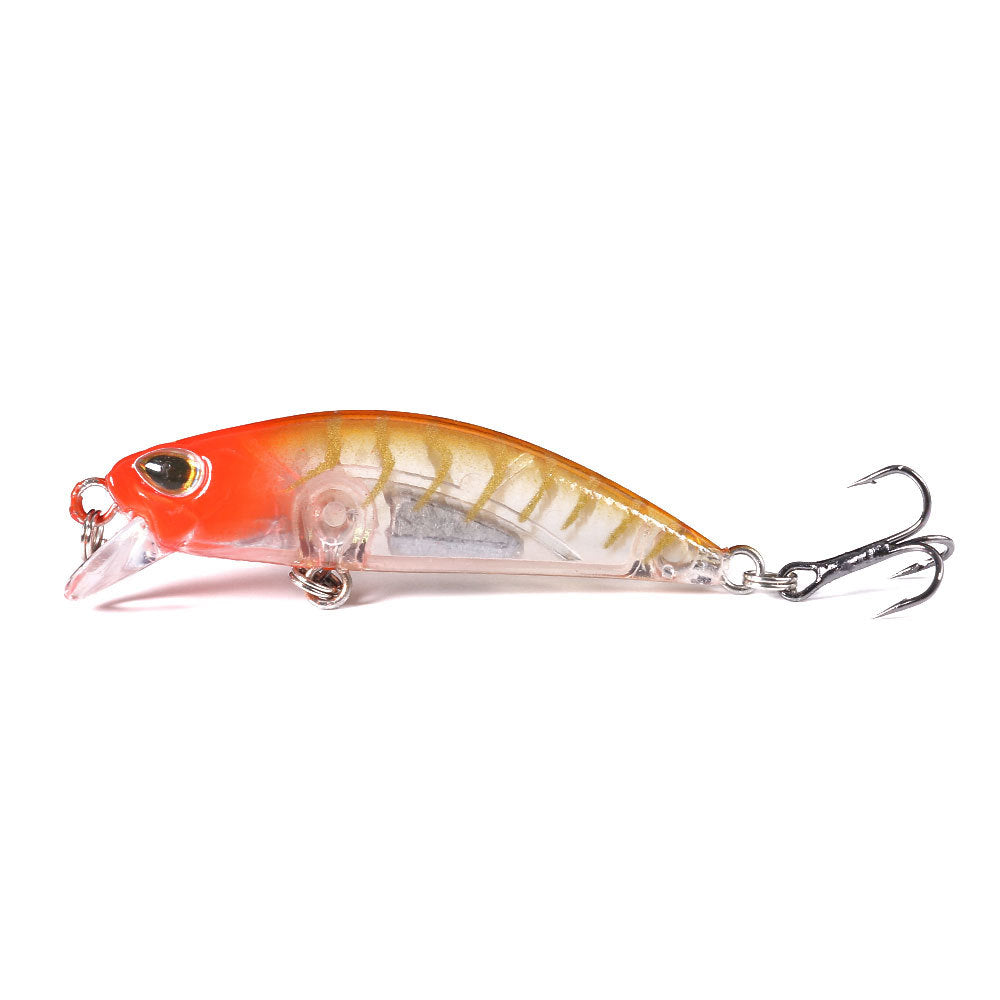 5g Glow-in-the-Dark Minnow Lure - Sinking Micro Crankbait for Trout and Panfish