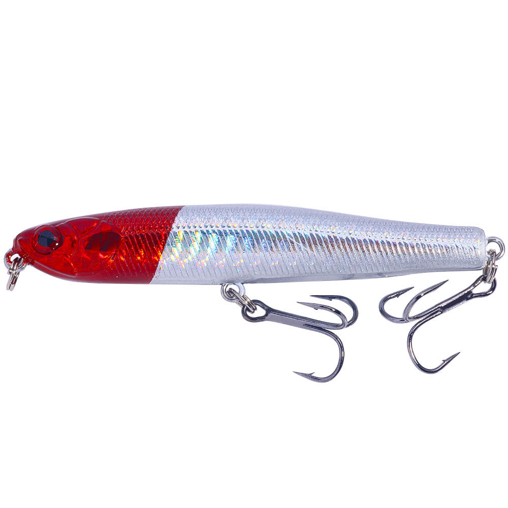 Micro Walker Lure - Sinking Minnow and Pencil Bait for Panfish and Trout Fishing, Multi-Layer Action Lure